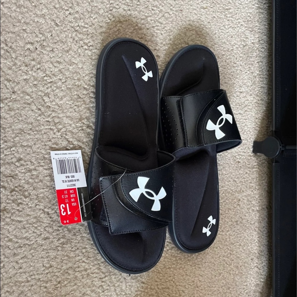 Mens Under Armour Slides Size 13